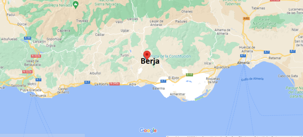 Dónde queda Berja