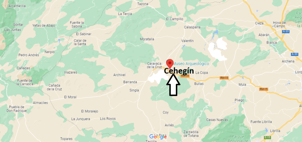 Dónde queda Cehegín