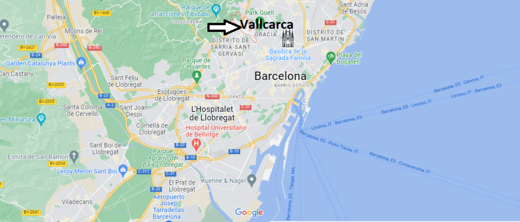 Vallcarca en Barcelona
