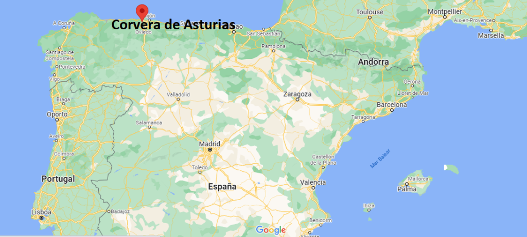 ¿Dónde está Corvera de Asturias