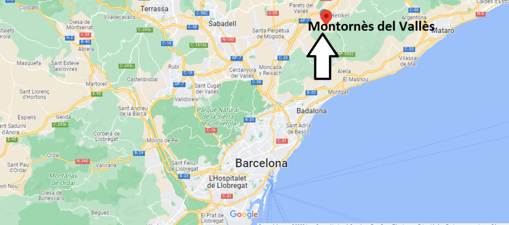 ¿Dónde está Montornès del Vallès