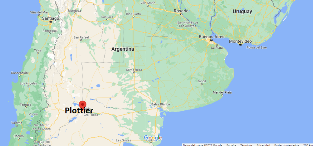¿Dónde está Plottier Argentina