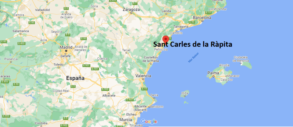 ¿Dónde está Sant Carles de la Ràpita