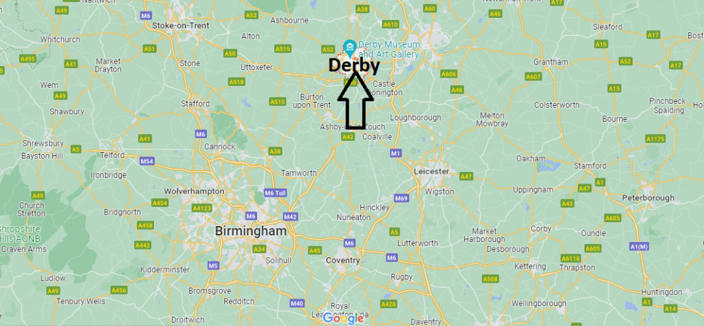 Dónde queda Derby