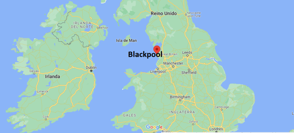 ¿Dónde está Blackpool