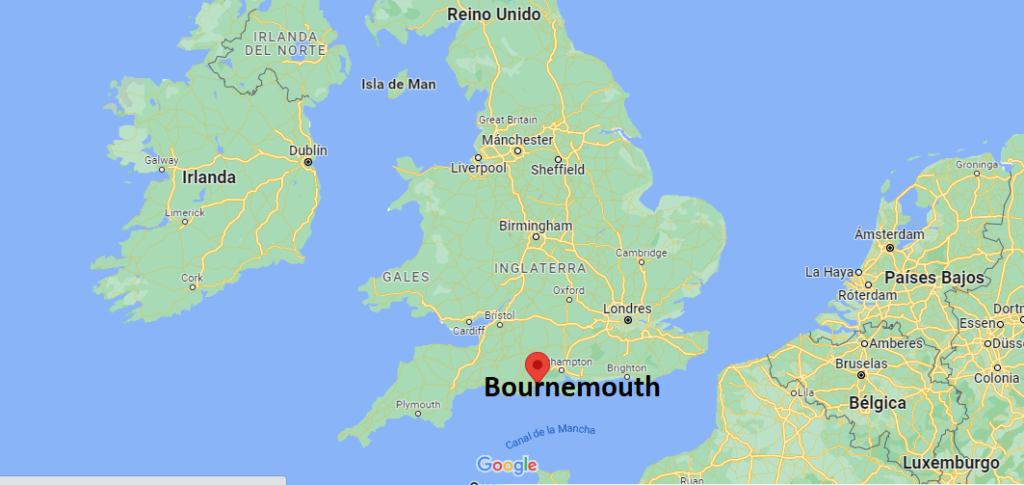 ¿Dónde está Bournemouth