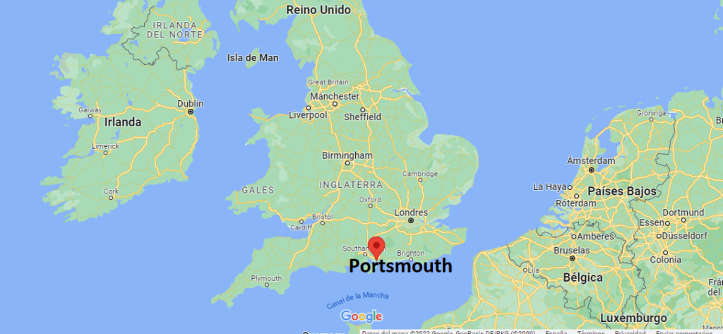 ¿Dónde está Portsmouth