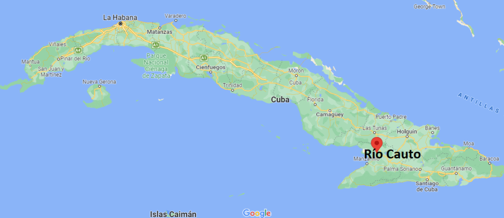 ¿Dónde está Río Cauto Cuba