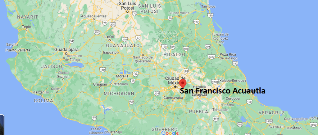 ¿Dónde está San Francisco Acuautla