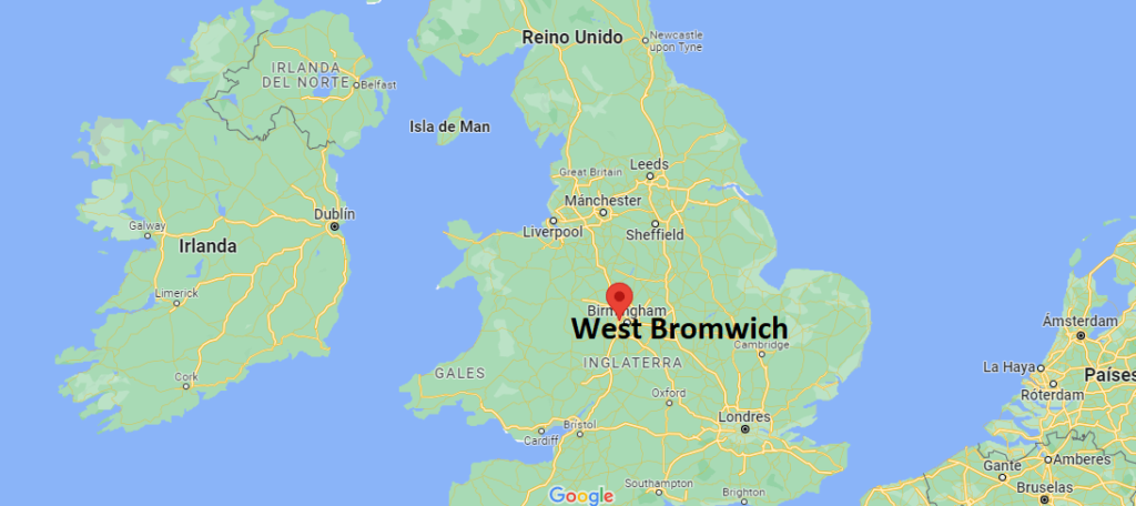 ¿Dónde está West Bromwich