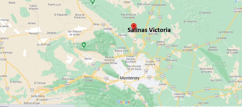 Dónde queda Salinas Victoria