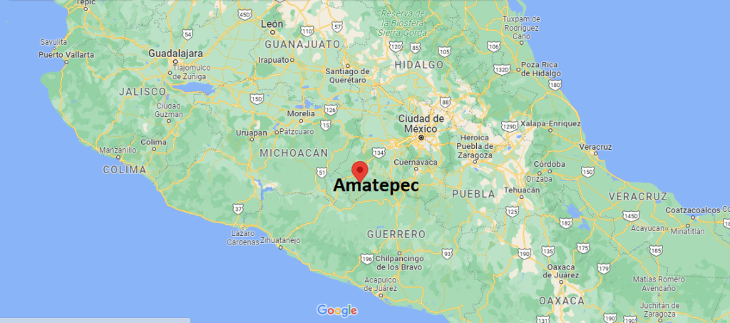 ¿Dónde está Amatepec Mexico