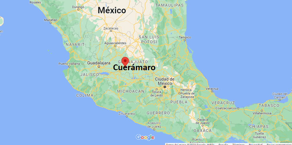 ¿Dónde está Cuerámaro Mexico