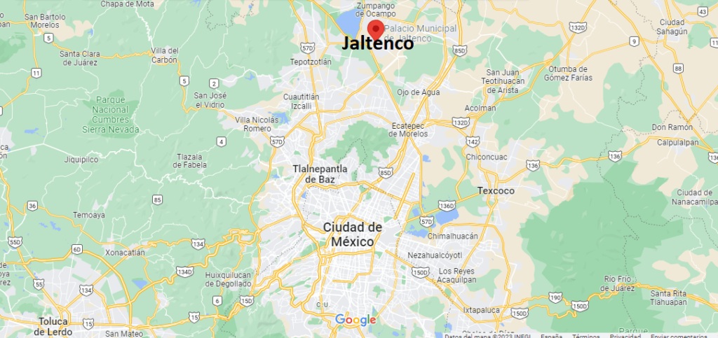 ¿Dónde está Jaltenco Mexico