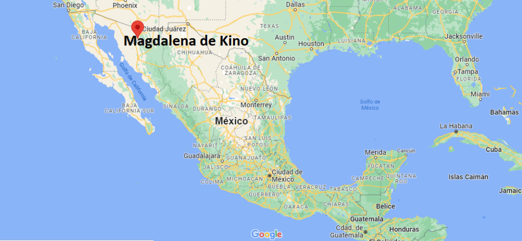 ¿Dónde está Magdalena de Kino Mexico