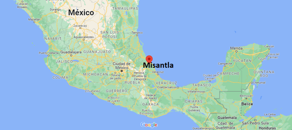 ¿Dónde está Misantla Mexico