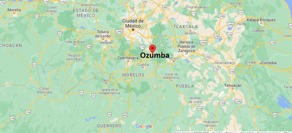¿Dónde está Ozumba Mexico