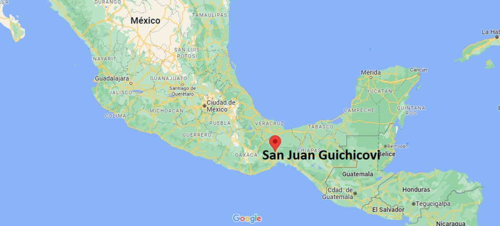 ¿Dónde está San Juan Guichicovi