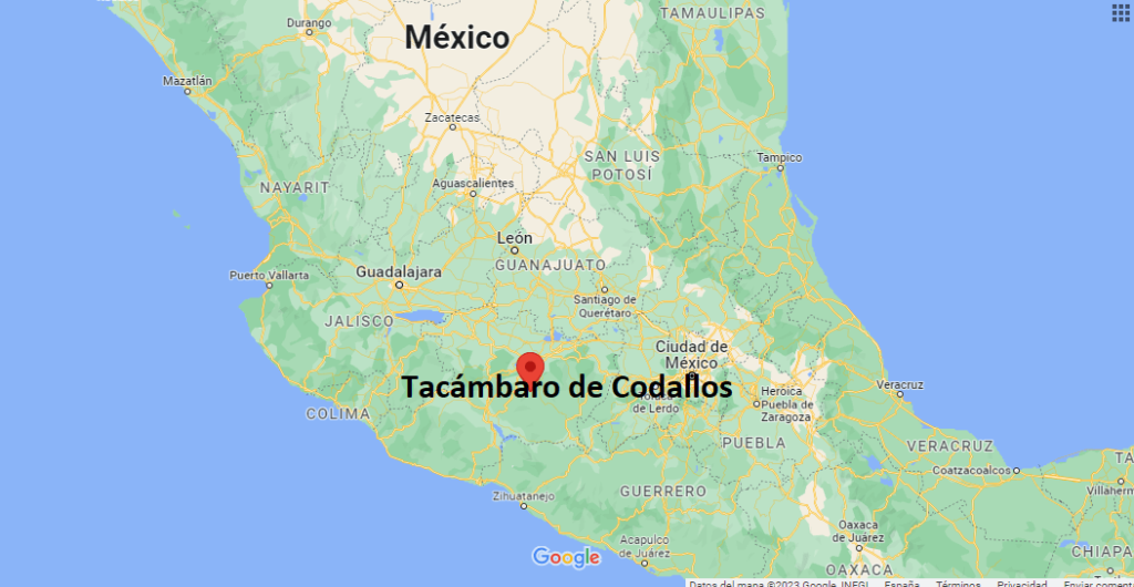¿Dónde está Tacámbaro de Codallos Mexico