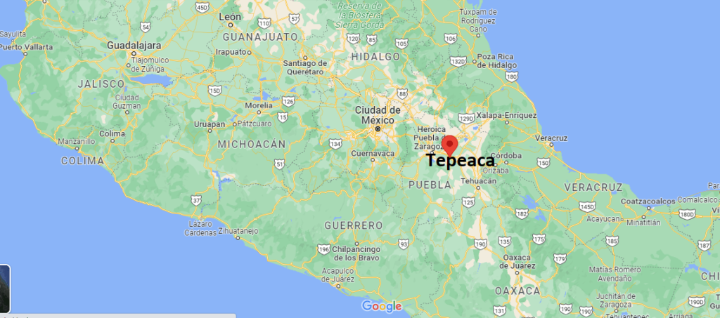 ¿Dónde está Tepeaca Mexico