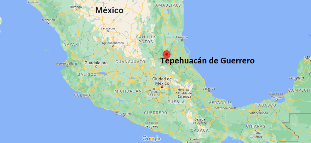 ¿Dónde está Tepehuacán de Guerrero