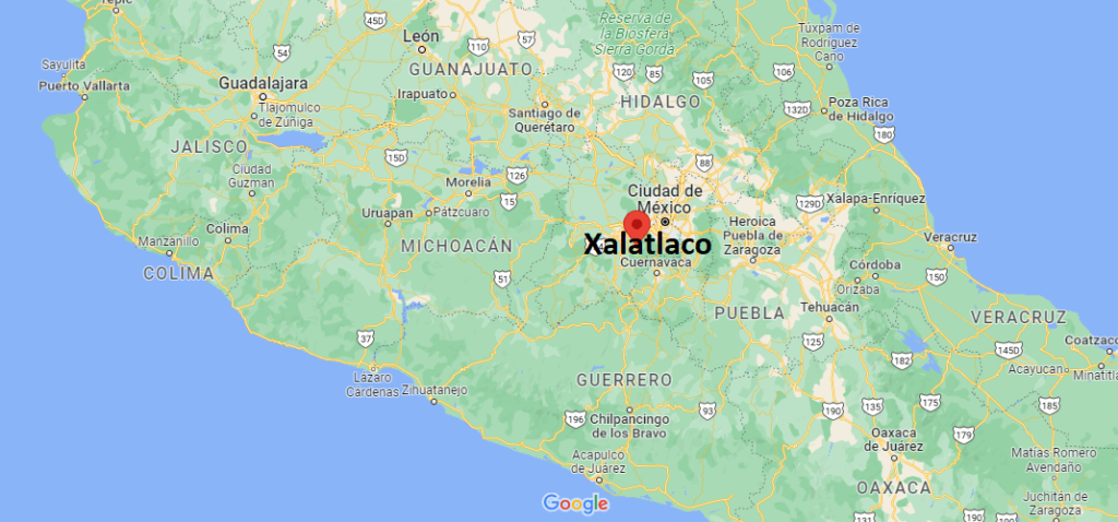 ¿Dónde está Xalatlaco Mexico