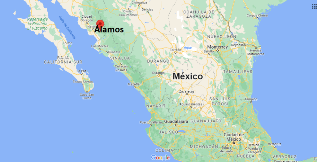 ¿Dónde está Álamos Mexico