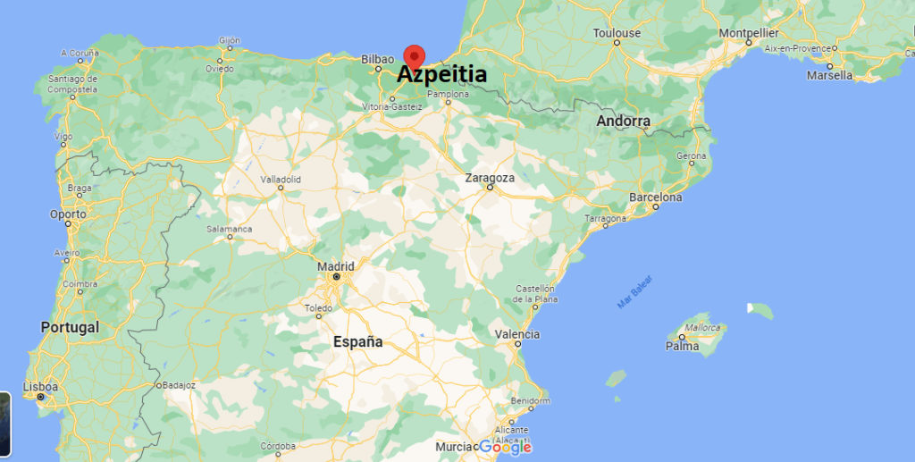 ¿Dónde está Azpeitia en España