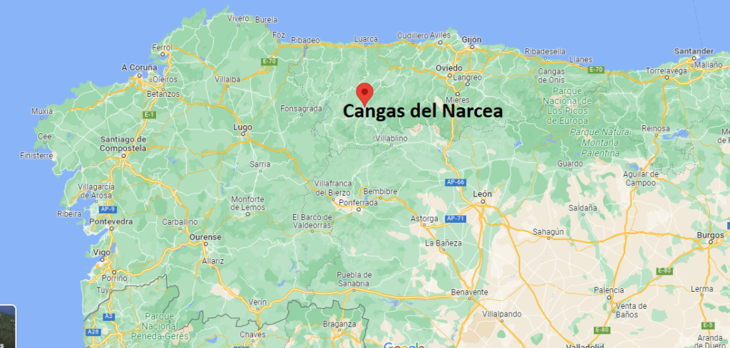 ¿Dónde está Cangas del Narcea en España