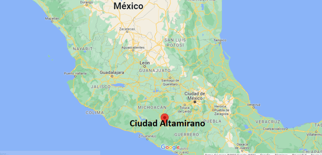 ¿Dónde está Ciudad Altamirano Mexico
