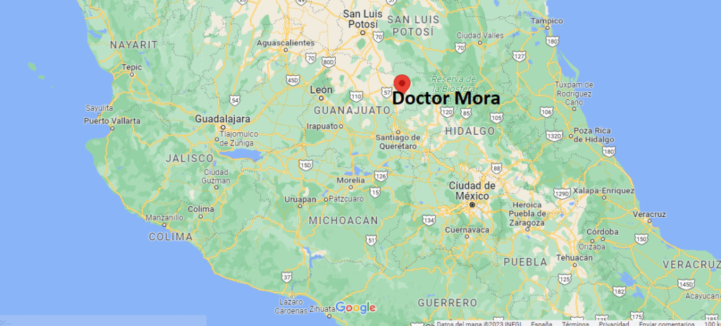 ¿Dónde está Doctor Mora Mexico