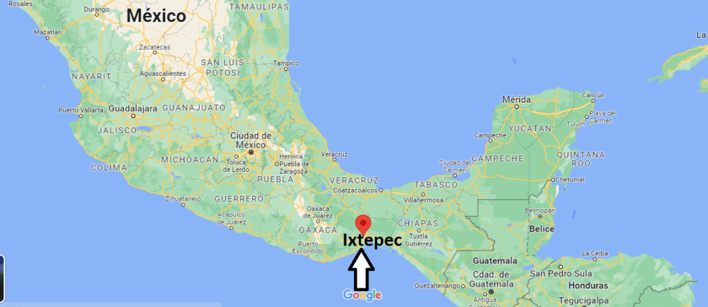 ¿Dónde está Ixtepec Mexico