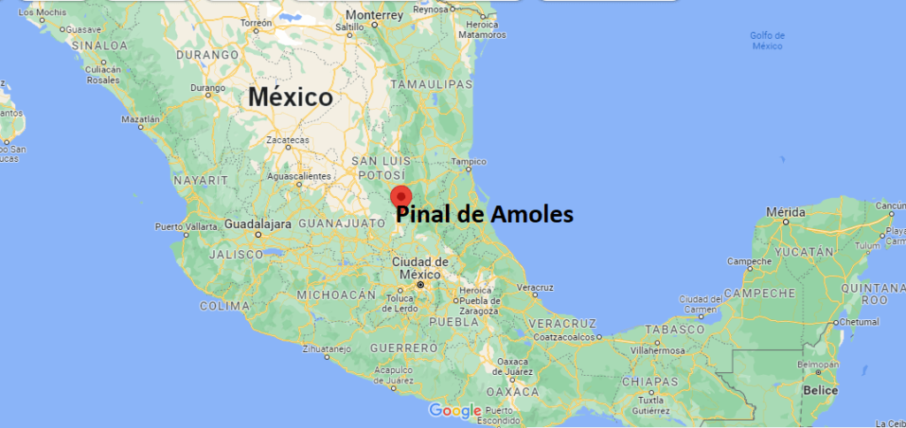 ¿Dónde está Pinal de Amoles Mexico