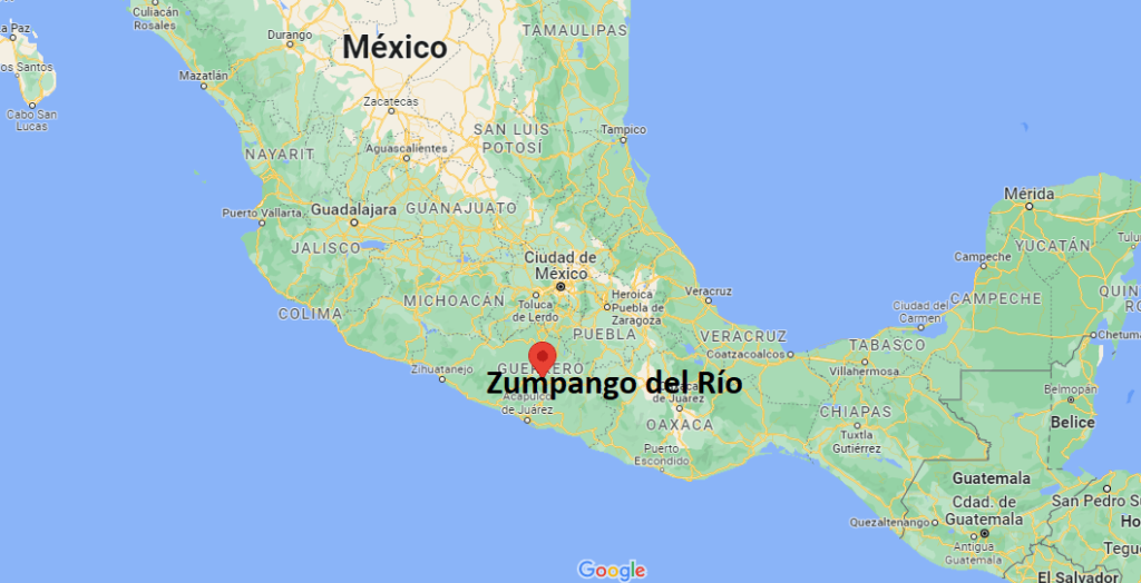 ¿Dónde está Zumpango del Río Mexico