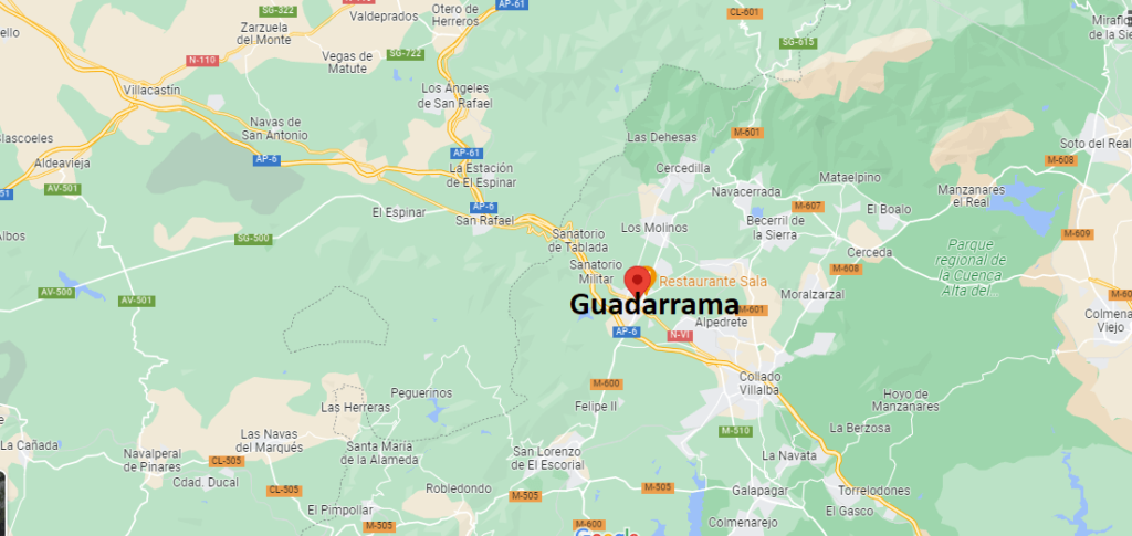 ¿Dónde se sitúa Guadarrama