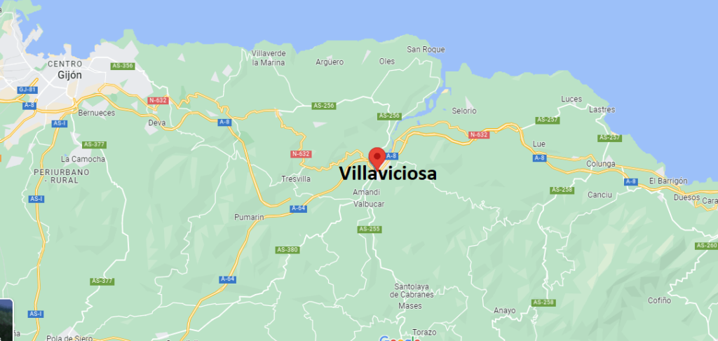 ¿Dónde se sitúa Villaviciosa