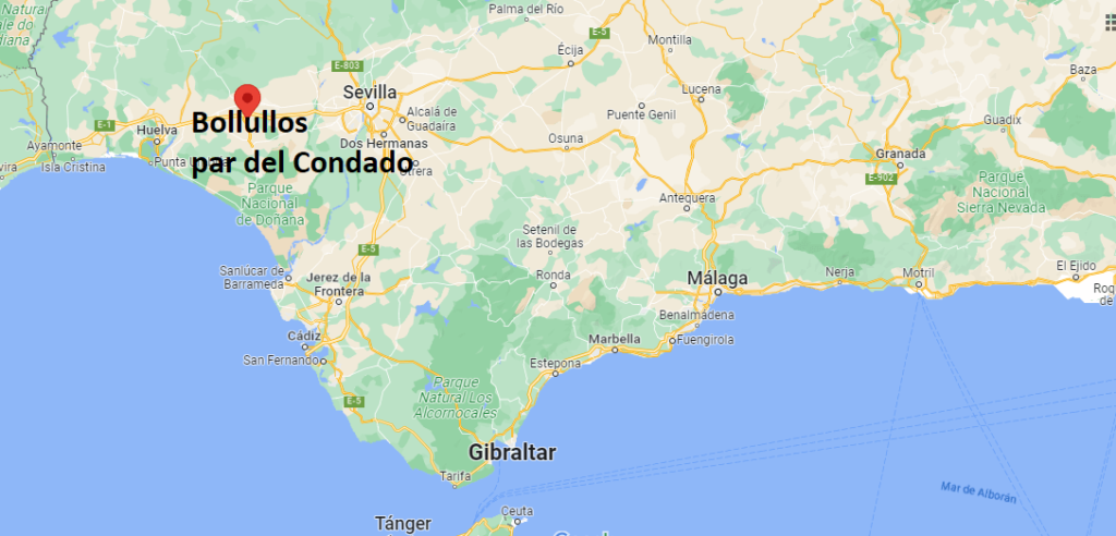 ¿Dónde está Bollullos par del Condado en España