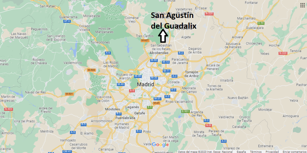 ¿Dónde está San Agustín del Guadalix