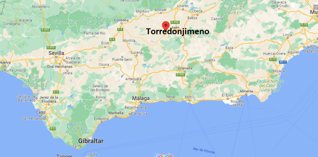 ¿Dónde está Torredonjimeno en España