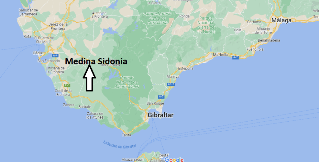 ¿Dónde está Medina Sidonia