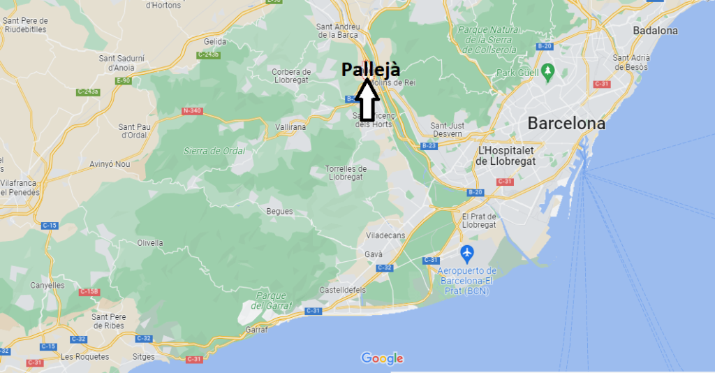 ¿Dónde está Pallejà
