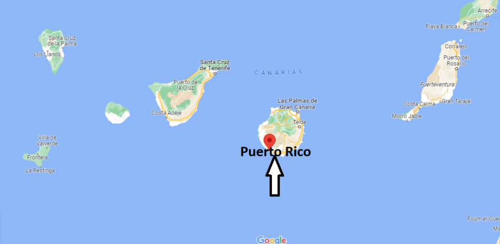 ¿Dónde está Puerto Rico en España