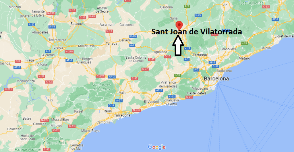 ¿Dónde está Sant Joan de Vilatorrada