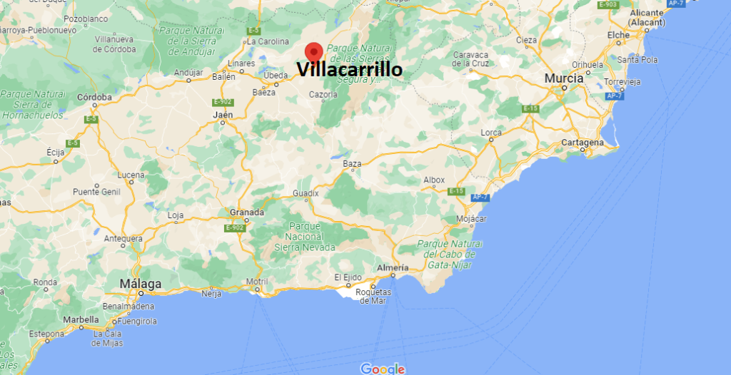 ¿Dónde está Villacarrillo