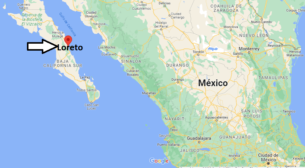 ¿Dónde está Loreto Mexico