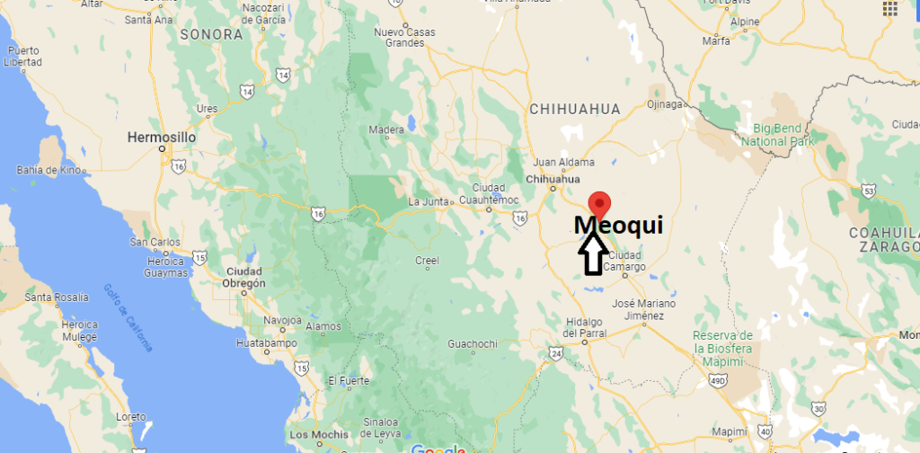 ¿Dónde está Meoqui Mexico