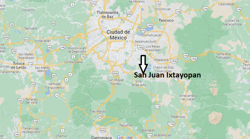 ¿Dónde está San Juan Ixtayopan