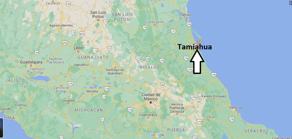 ¿Dónde está Tamiahua Mexico
