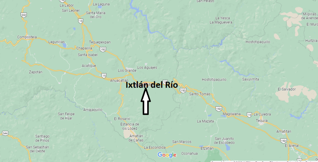 ¿Dónde se ubican los Ixtlán del Río