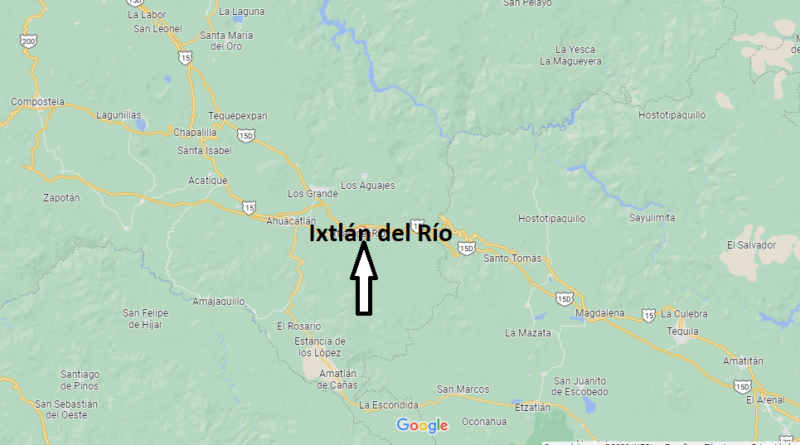 ¿Dónde se ubican los Ixtlán del Río